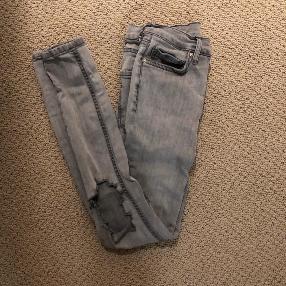 Free people distressed jeans